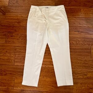 Chico's Cream/ Winter White Dress Pants Ankle Length